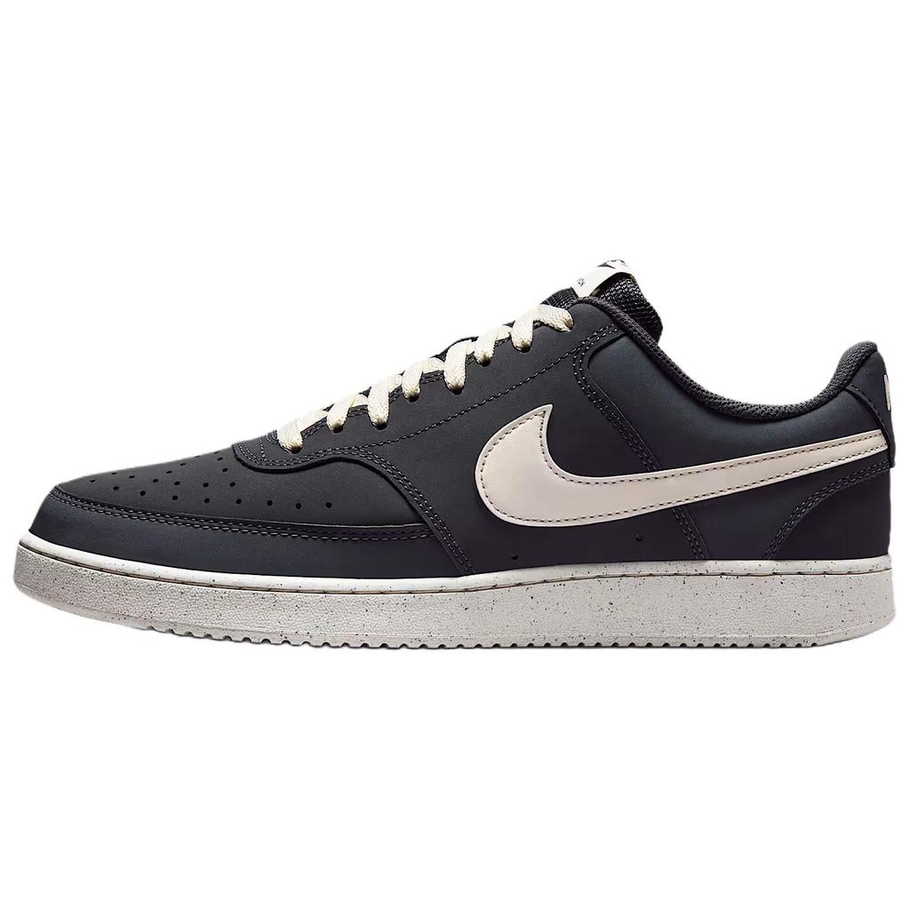 Nike Court Vision Classic Bequeme Low-Top Sneaker Herren Sneaker Schwarz Weiß HV8139003