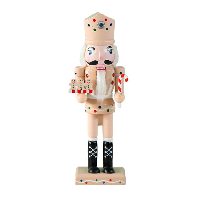 Christmas Wood Nutcracker Soldier Ornament Party Kitchen Decor Present