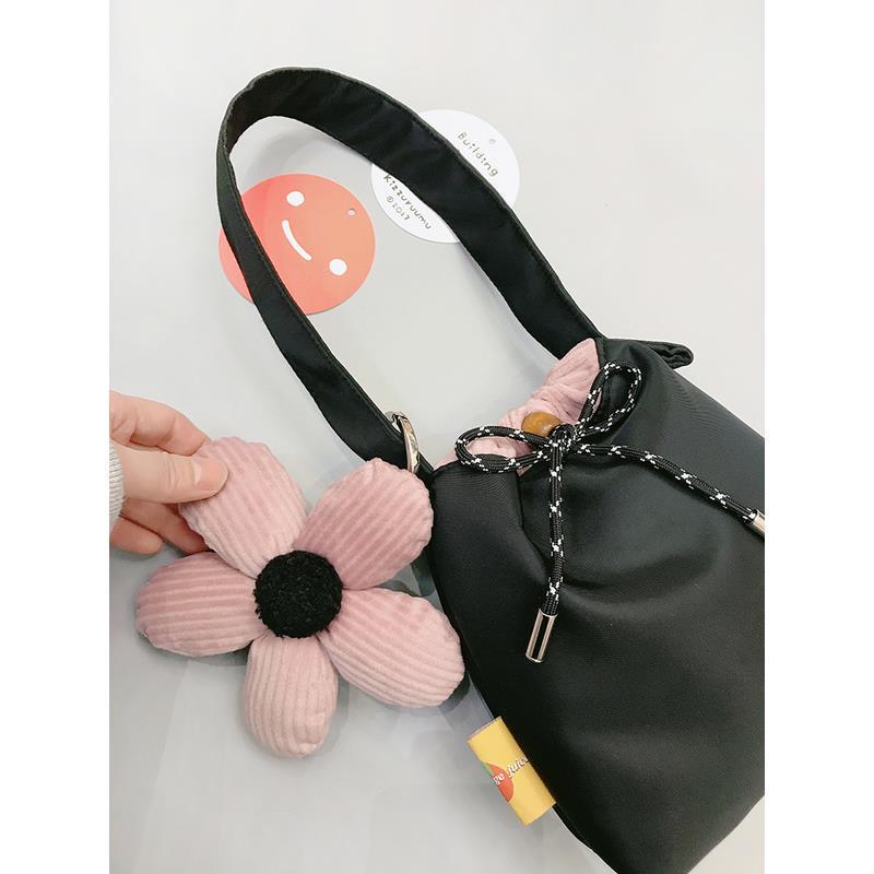 Women's Tricolor Floral Wristlet: High-End Summer Small Handbag & Phone Bag