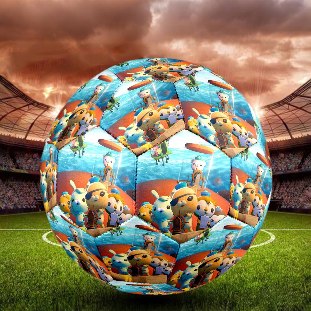 Octonauts Theme Size 5 Soccer Ball, Suitable for Both Indoor and Outdoor Matches, a Gift Suitable for Everyone.
