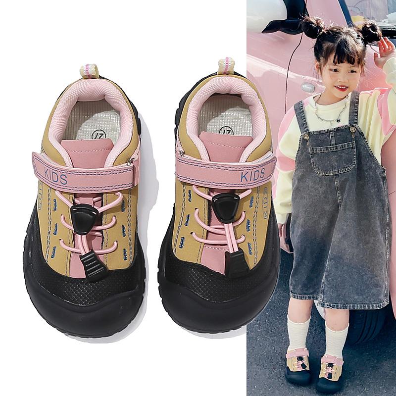 Children Sneakers Toes Capped Soft Sole Kids Casual Shoes Non-slip Comfortable 2025 New Fashion Boys Girls Sports Shoes Trendy