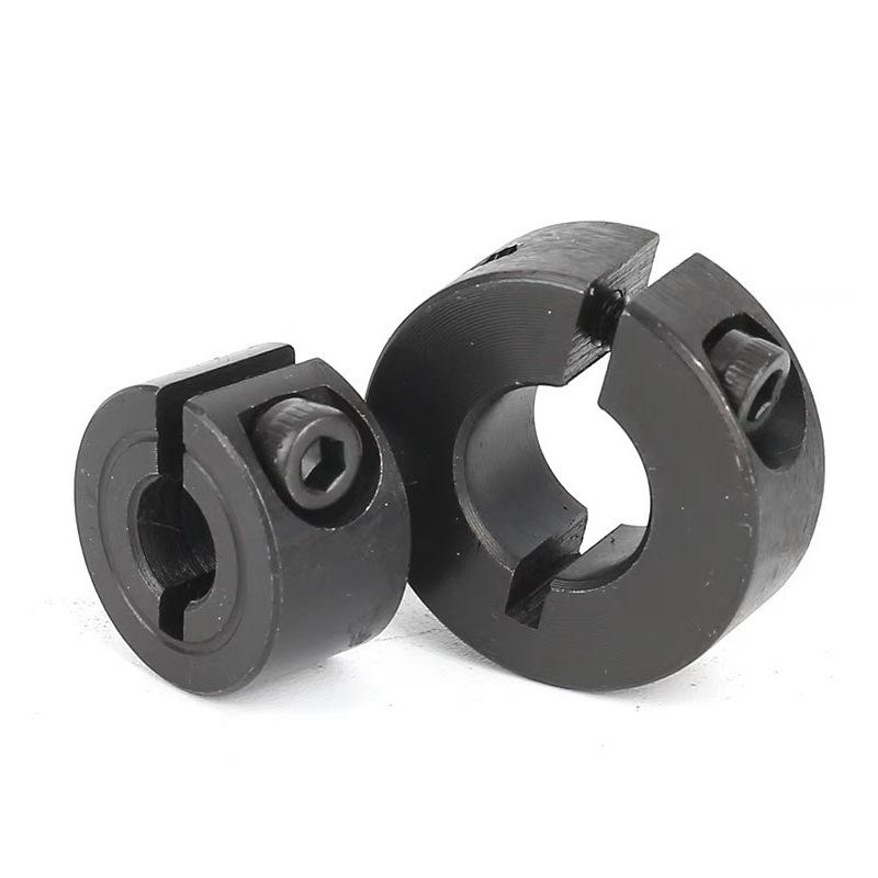 Steel Split Retaining Ring with Limit Stop (Sizes: 20-60)