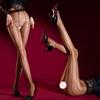 Vertical Line Pantyhose Women Glossy Crotchless Stockings Ultra-Thin Oil Shiny Smooth Tights Hosiery Sexy High-Waist LeggingsGood Product