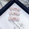 Pure Hand-woven Armor Bow Lolita Three-dimensional Hand-painted Butterfly Cat Eye Nail Art Patch
