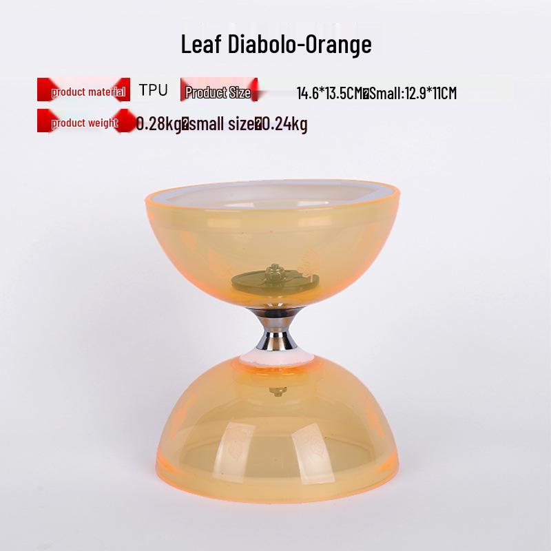 Large Double-Headed Diabolo with Five Bearings for Beginners & All Ages