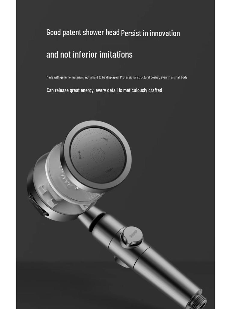 Super Strong Pressurized Rain Shower Head Set