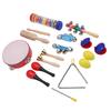 Kids Musical Instruments 10 Types Percussion Instruments Tambourine Clappers Maracas for 3 8 Years Old Girls Boys