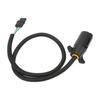 7 Way Round to 4 Way Flat Trailer Connector Cable Brake Light Control Wiring Harness