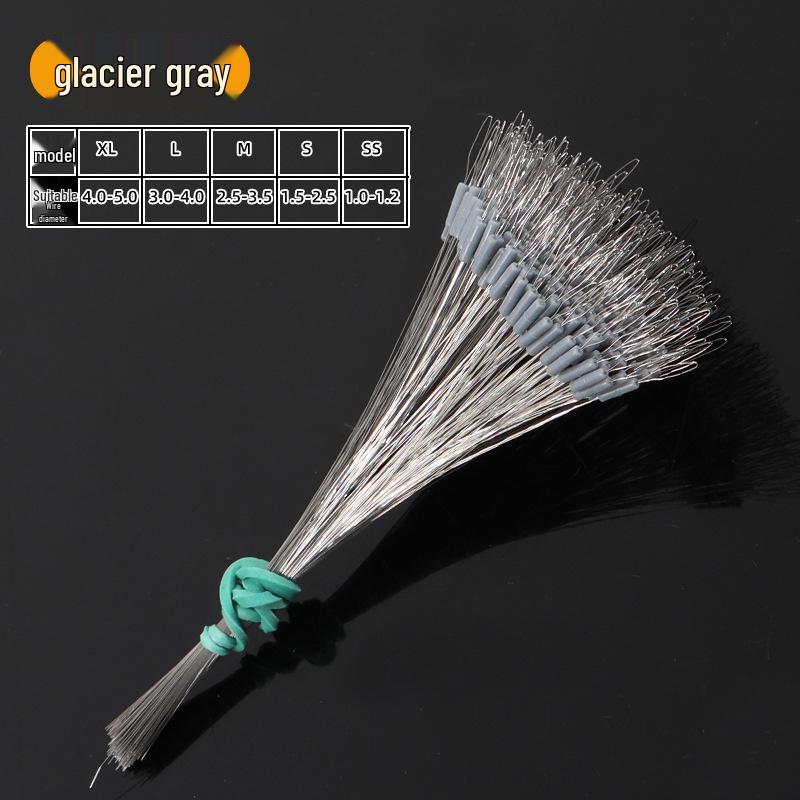 High-Concentricity Silicone Bean Fishing Rod Tip Lock, Anti-Tangle Olive Shape Accessory