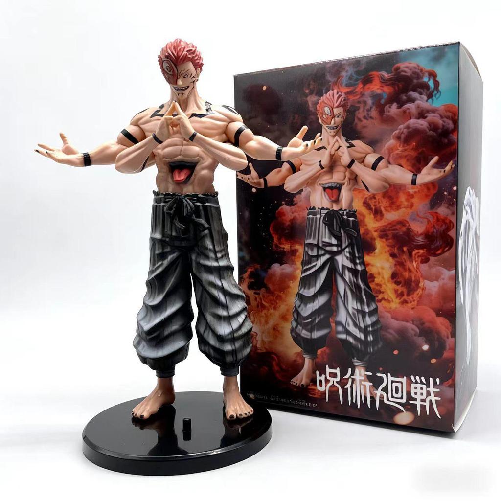 Jujutsu Kaisen Ryomen Sukuna & Yuji Itadori Cursed Spirit Anime Figure Desktop Ornament