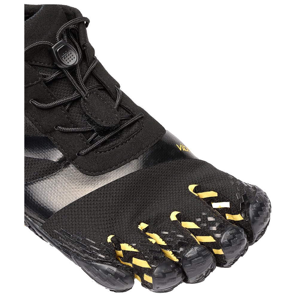 25M0702 KSO EVO Japanese Shoe Size [Vibram FiveFingers] - - BLACK/YELLOW - Men's (BLACK/YELLOW, Measurements, Adult, Numeric, 28.0 Cm)