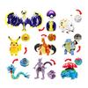 New  Figures Pikachu Charizard Greninja Pocket Monster Pokeball Action Deformation Model Toys Kids Birthday Gifts