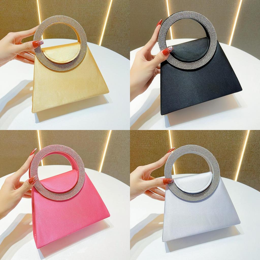 Fashion Sparkling Evening Bag With Chain Strap For Womens Party Decor