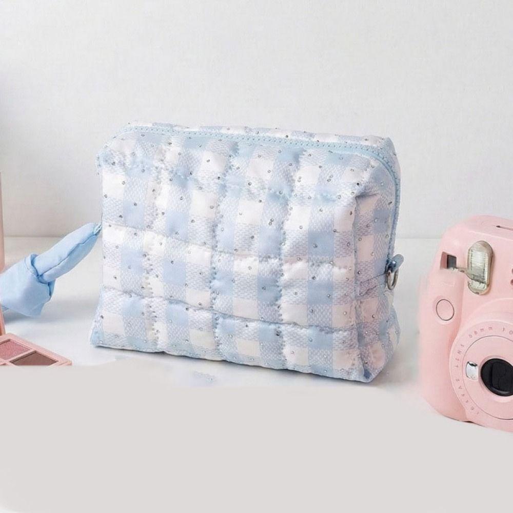 Large Capacity Makeup Bag Korean Style Pencil Pouch Portable Women  Toiletry Bag  Daily Use