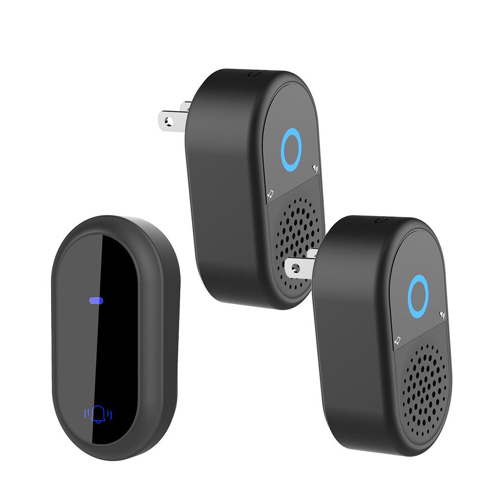 Новий бездротовий дверний дзвінок з живленням від енергії руху, висока гучність 433 МГц для складу або вулиці біля вілли