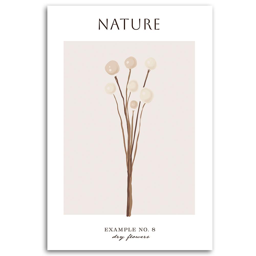 Canvas print, Dried flower - Nature