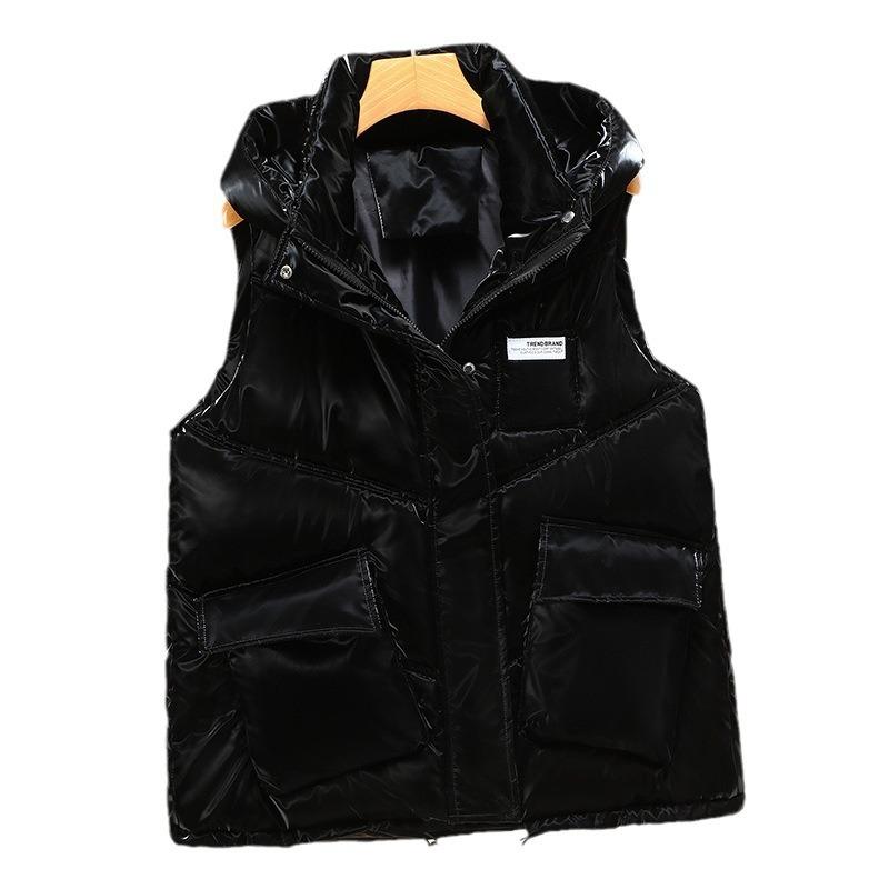 Down Cotton-padded Vest Women's Boutique Autumn and Winter New Vest Short Vest Versatile Jacket