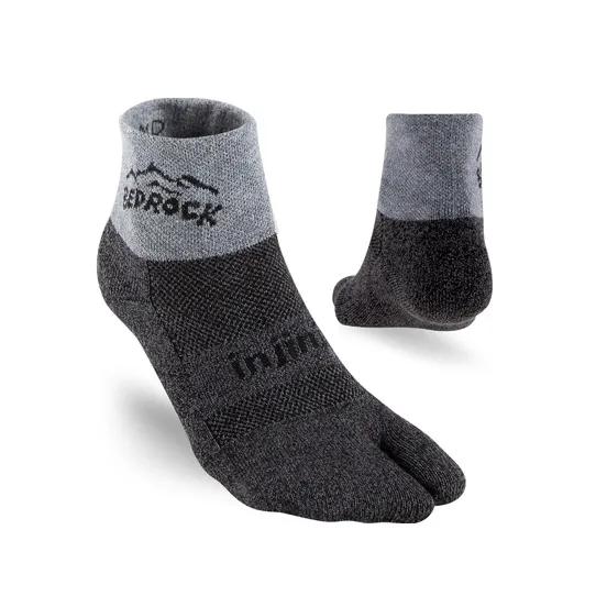 Performance Split Toe Socks - Granite