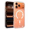 High-End Glitter Transparent Magnetic Case for Apple 16/17 Pro Max - Luxury, Lightweight, and Drop-Proof Protection