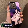 Mato Seihei Yakumo Ezo Translucent MagSafe Mobile Phone Case for iPhone 17 16 15 14 13 12 11 Air Pro Max Plus Colorful Cover