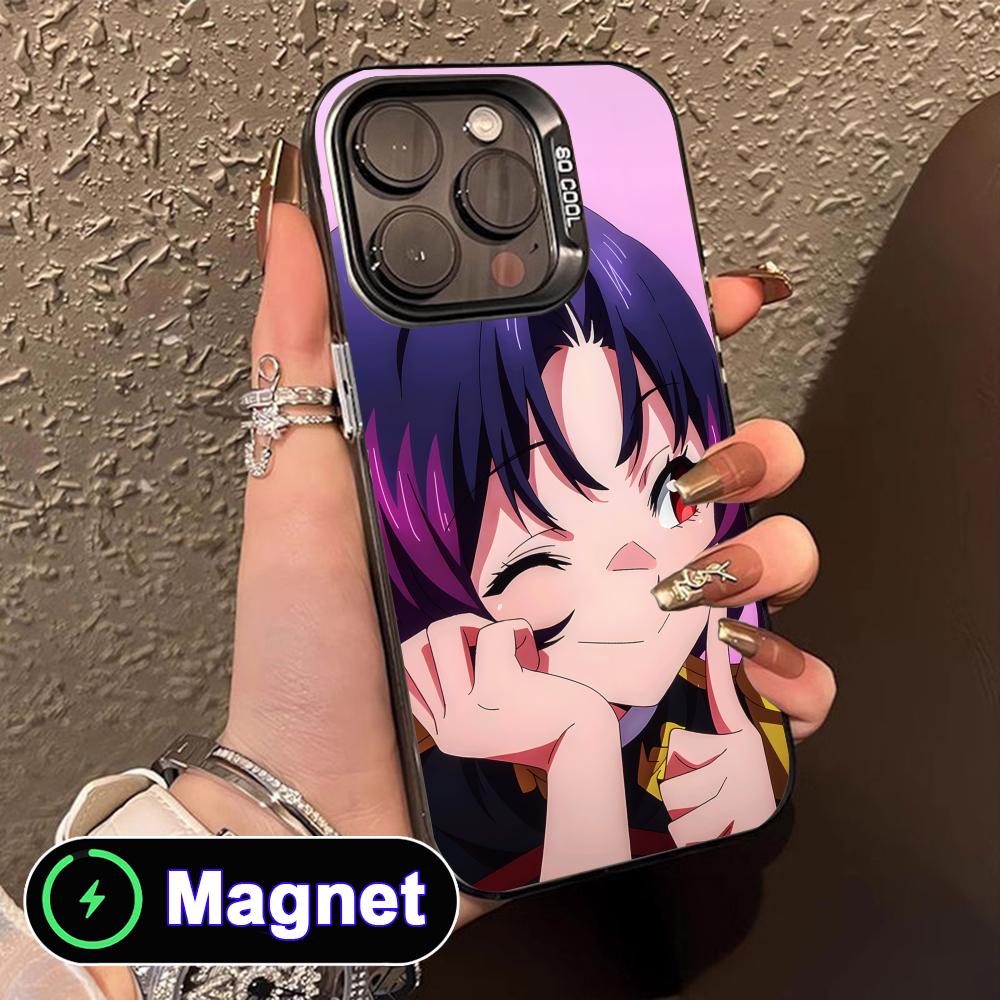 Mato Seihei Yakumo Ezo Translucent MagSafe Mobile Phone Case for iPhone 17 16 15 14 13 12 11 Air Pro Max Plus Colorful Cover