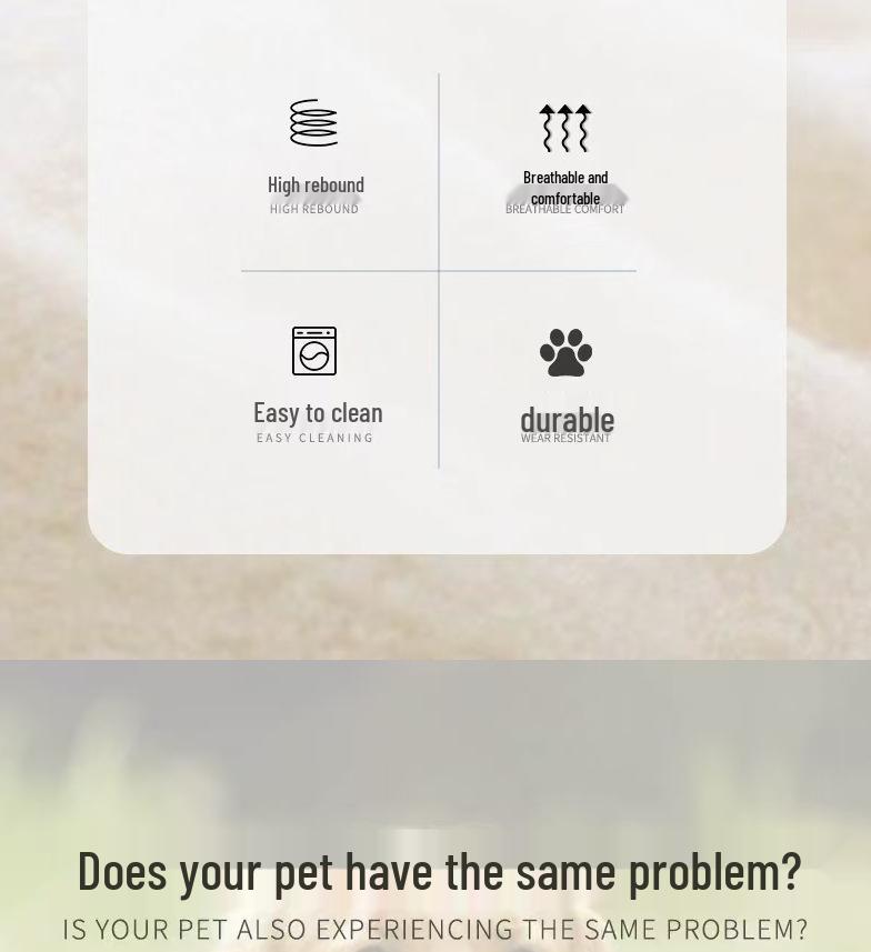 Washable Pet Bed Steps for Small Dogs and Cats