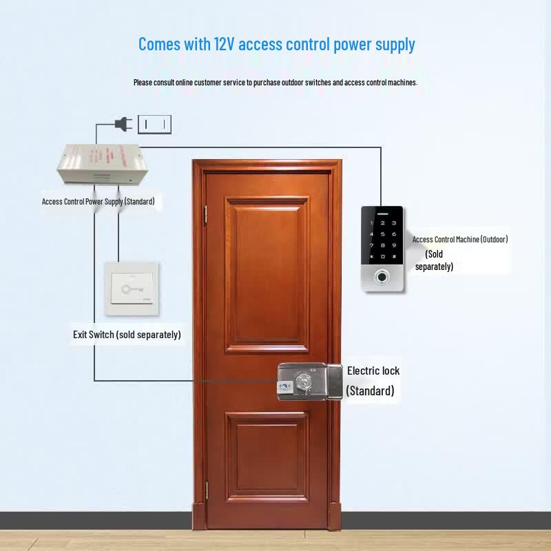Realand C07D Electric Access Control Lock CN plug (adapter included)
