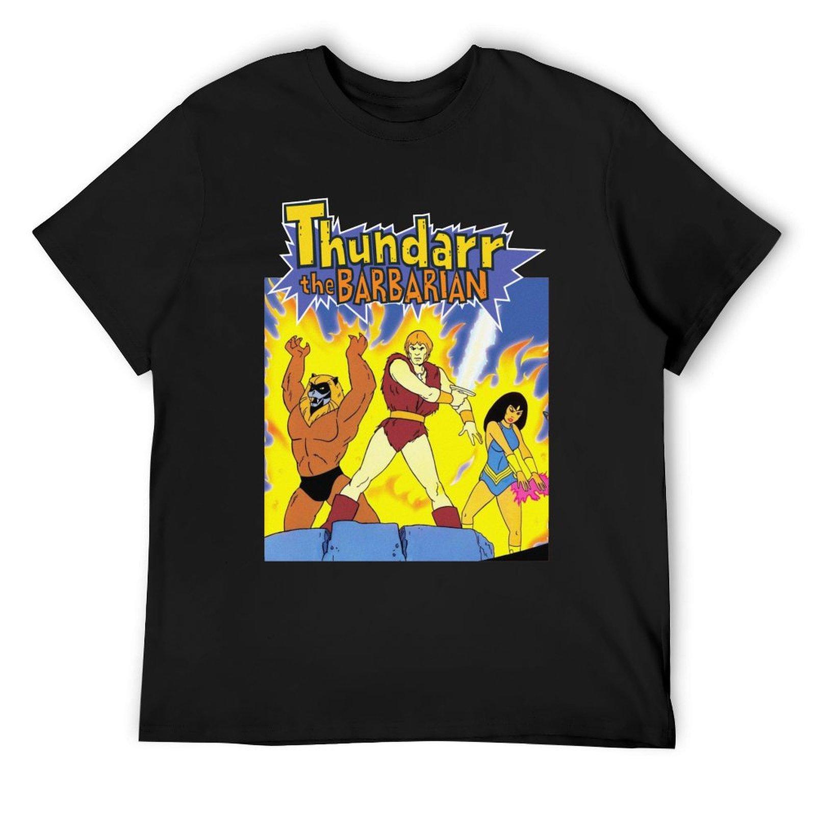 

Thundarr the Barbarian T-Shirt customizeds designer shirts plus size tops man clothes men workout shirt 4XL