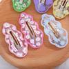 Flower Clouds Hair Clips Candy Color Child Hairgrips Fashion Headwear  for Women Girls