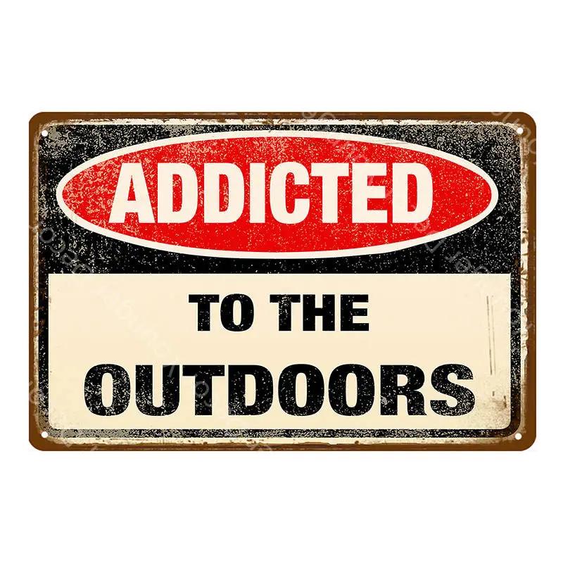 No Pants Zone Wall Decor Warning Danger No Trespassing Gun Metal Signs Achtung Minen Vintage Poster Art Plaque YJ160