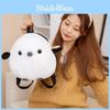 Adorable White Sparrow Plushie Backpack Cartoon Toy Bag Girls Students Travel