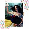 Disney Snow White Diamond Painting Kit 5D DIY, Suitable for Beginners and Craft Lovers, Interior Space Decoration