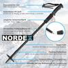 NORDEX Kijki trekkingowe Kijki trekkingowe Teleskopowe Nordic Walking ultralekkie Aluminium