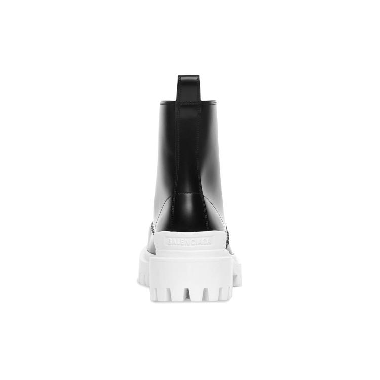 Balenciaga Strike 20mm Bootie 'Black White' Women's 590974WA9671090