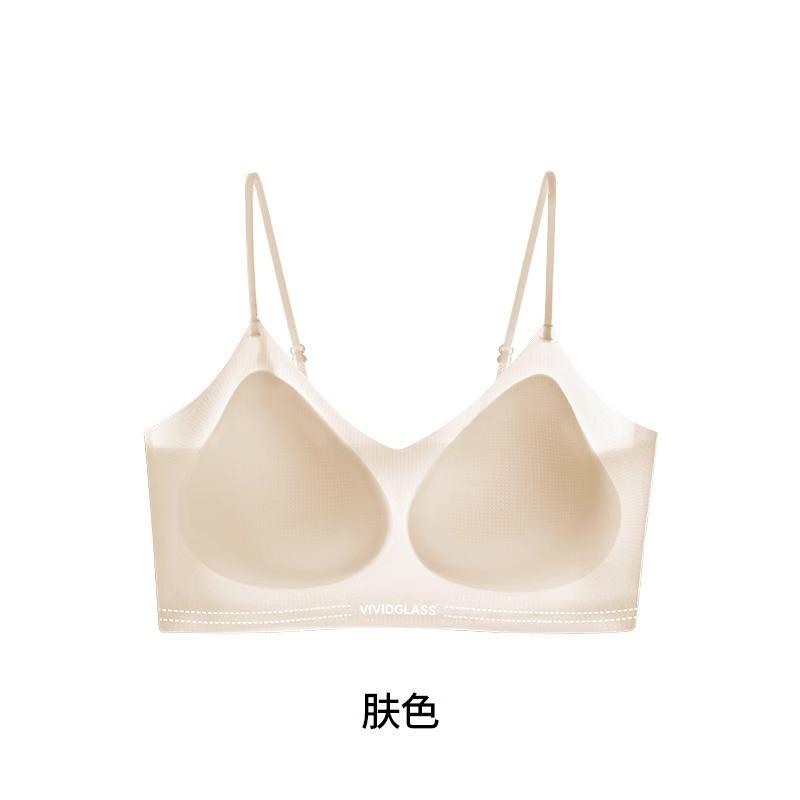 

Камелия, Ультратонкое, Прохладное, Бесшовное нижнее белье, Женское, Без косточек, Дышащее, Удобный жилетный стиль, Красивый бюстгальтер с открытой спиной XL is suitable for 121-70kg