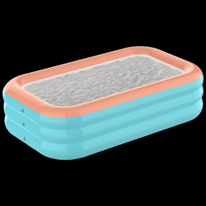 Надувной прямоугольный детский бассейн WEZHO