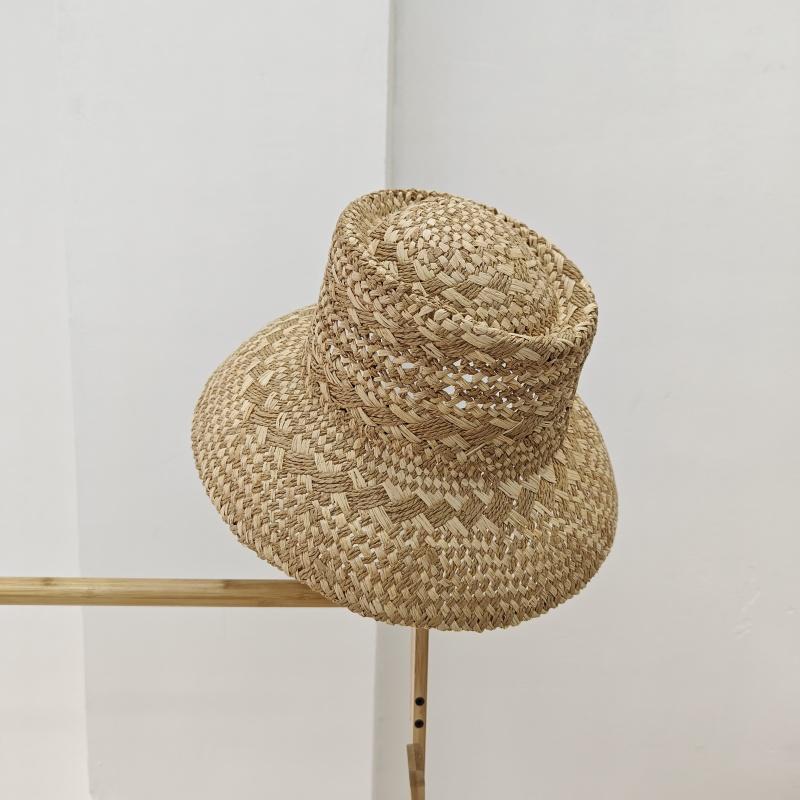 

Ретро дышащая шляпа из рафии с полым плетением, женская летняя дорожная, с внутренней застежкой, солнцезащитная, соломенная шляпа-колокольчик с плоским верхом Adult average size верблюд