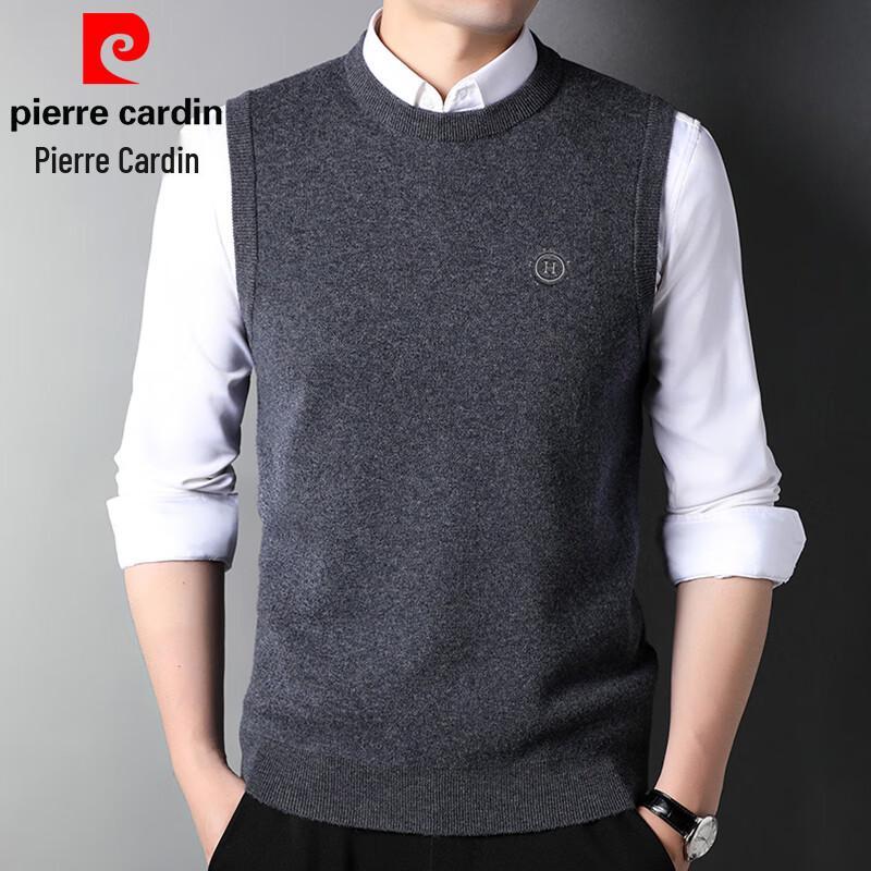 Pánský svetr bez rukávů Pierre Cardin ze 100% čisté vlny