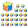 Sweet Plus Mini Cube 3D Puzzle, 3D Maze, Festival Toy, Prize, Participation Prize, Kids Event, Festival, Keychain (24 Pieces)