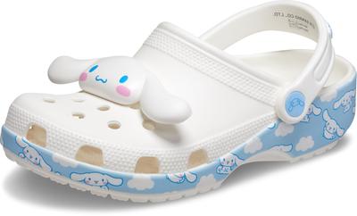Crocs Classic Hello Kitty Clogs, Cinnamoroll, Unisex, Adult, 7 Women/5 Men
