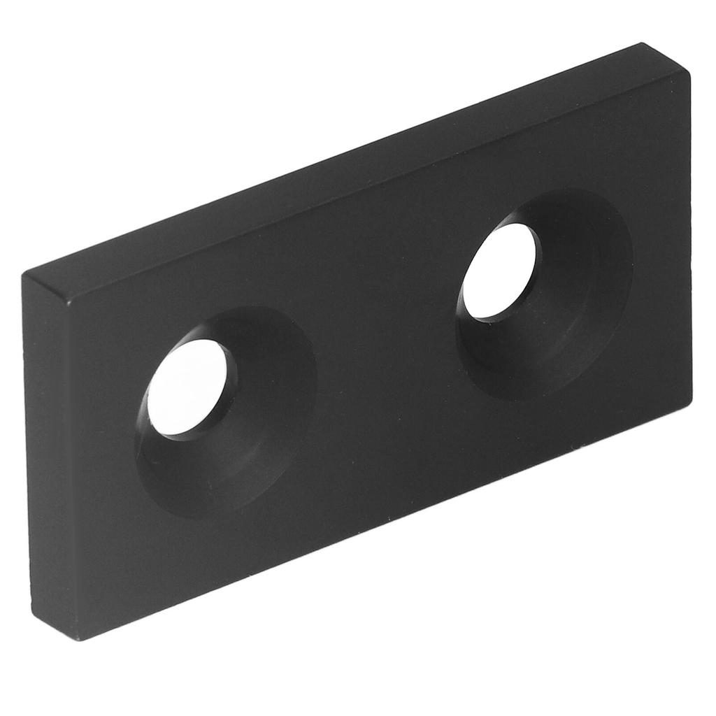 10Pcs Aluminum   End   Alloy Metal Cover Plate Linr Moving Parts 3060 Double Holes