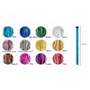 19.7 Inch Clip In Hair Fairy Tinsel Kit Clips Clip On Glitter Hair Tinsel Extensions 12 Colors