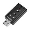 DIMAN-HD02 External USB Virtual 7.1 Channel Sound Card Audio Adapter for Laptop