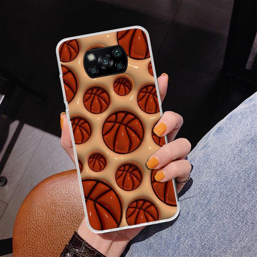 Basketball Basket Play Phone Case For Xiaomi Poco X7 X6 X5 Pro F7 Ultra Redmi 15C 15 13C 13 12C 12 10 10A 10C 9 9A 9C 9T Cover P