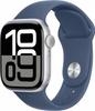 Apple Watch Series 10 GPS 42/46MM Aluminum Dial with Silicone Sports Strap