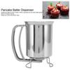 Pancake Batter Dispenser Handheld Stainless Steel Pancake Pourer for Baking Cupcakes Muffins Stainless Steel Batter Dispenser