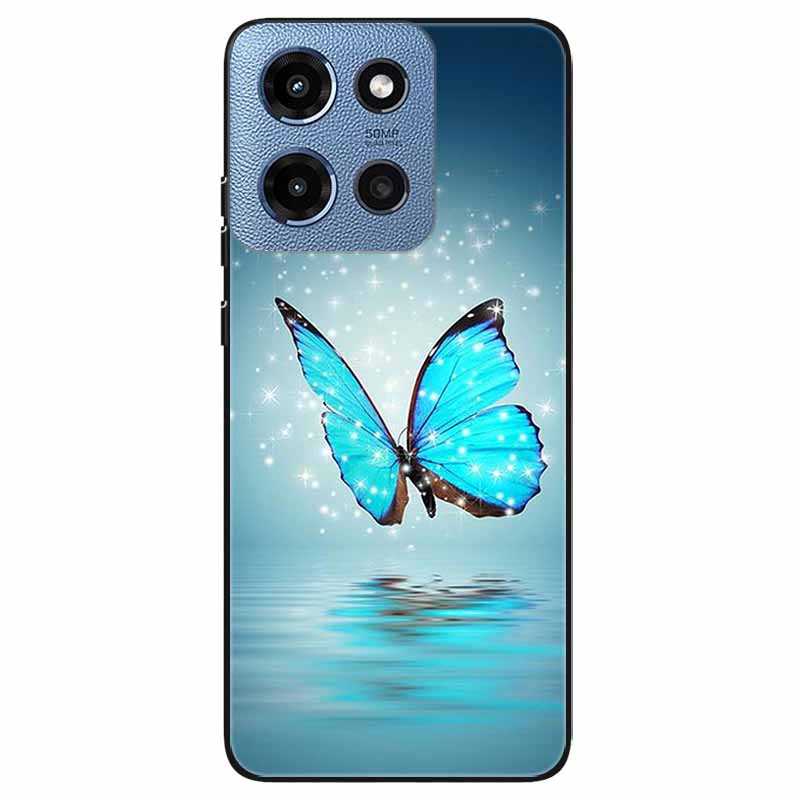 Phone Cases for Moto G 2025 5G Case Flowers Printing Silicone TPU Soft Covers for Motorola Moto G 2025 Back Shell For Moto G 5G