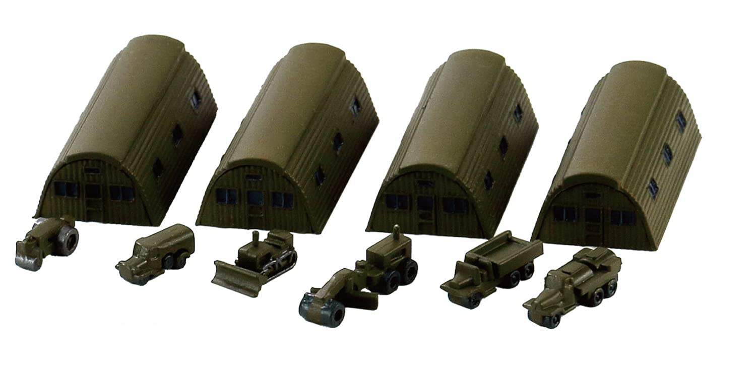 

Skywave Series US Army Vehicles Barracks Plastic Model Kit SW11 Pit-Road 1/700 &