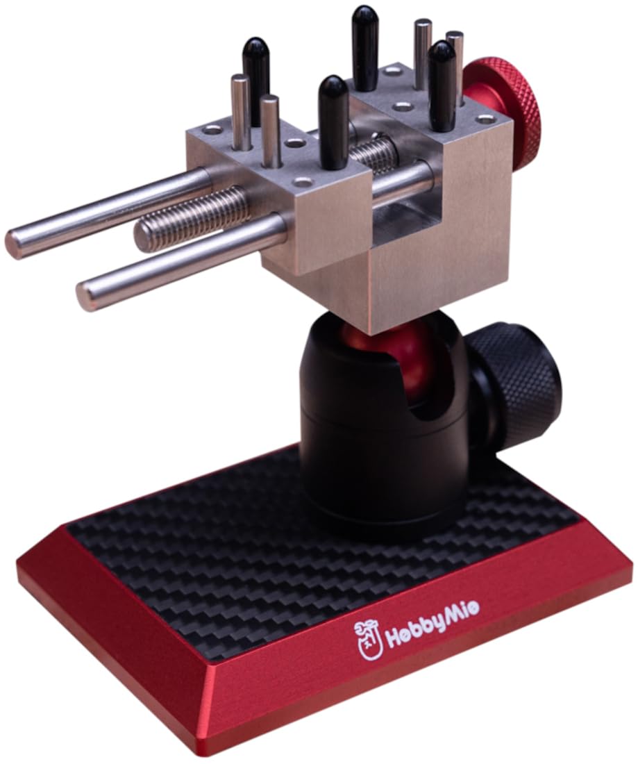 

Doyusha Hobby Mini Tabletop Vise with Free Pan Head Hobby Tool 360° чёрный