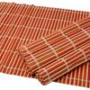 Bamboo Placemats - Set of 4 - Durable - Rollable - Random Colors